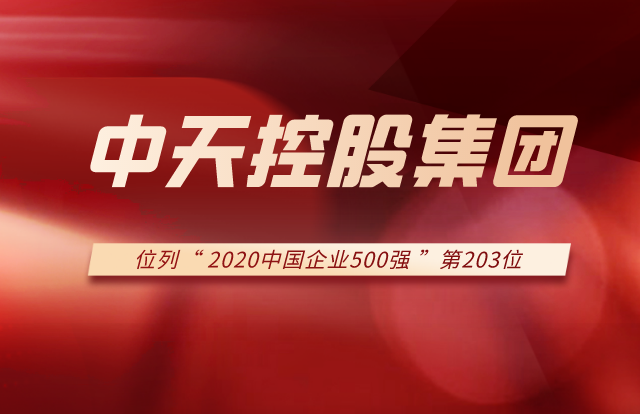 3044永利集团列2020中国企业500强第203位！
